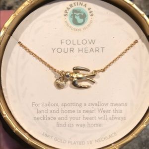 Spartina Follow Your Heart Necklace